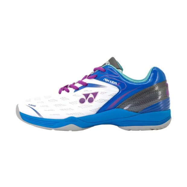 Yonex Akita Badminton Shoes (White/Midnight Obsidiant)