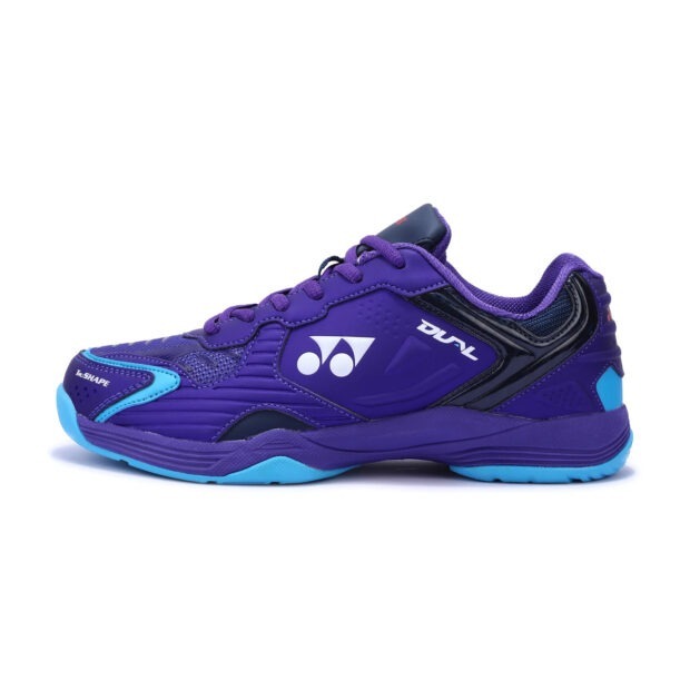 Yonex Dual Badminton Shoes (Blue Ribbon/Ultra Violet/Aqua Blue)