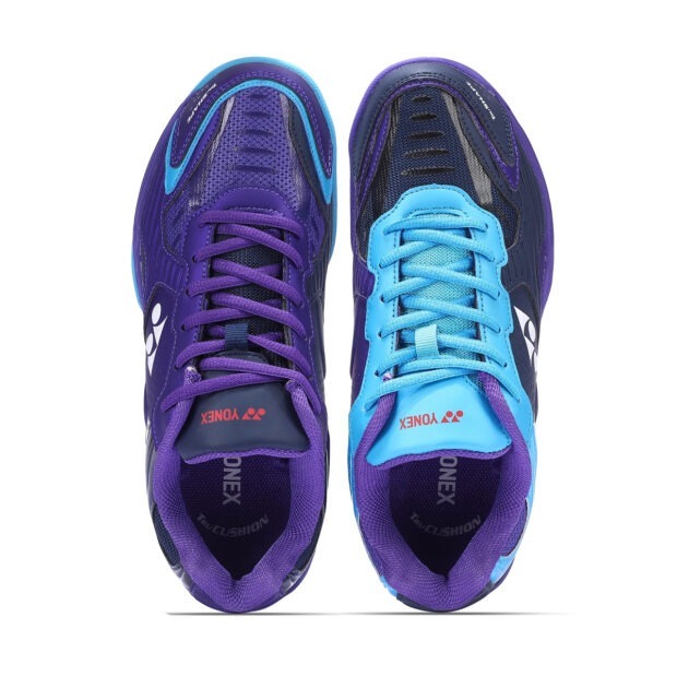 Yonex Dual Badminton Shoes (Blue Ribbon/Ultra Violet/Aqua Blue) - Image 5