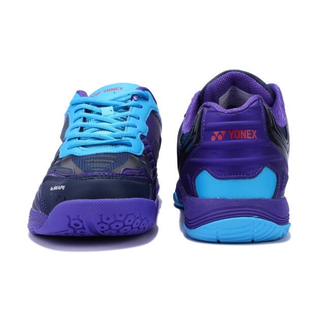 Yonex Dual Badminton Shoes (Blue Ribbon/Ultra Violet/Aqua Blue) - Image 4