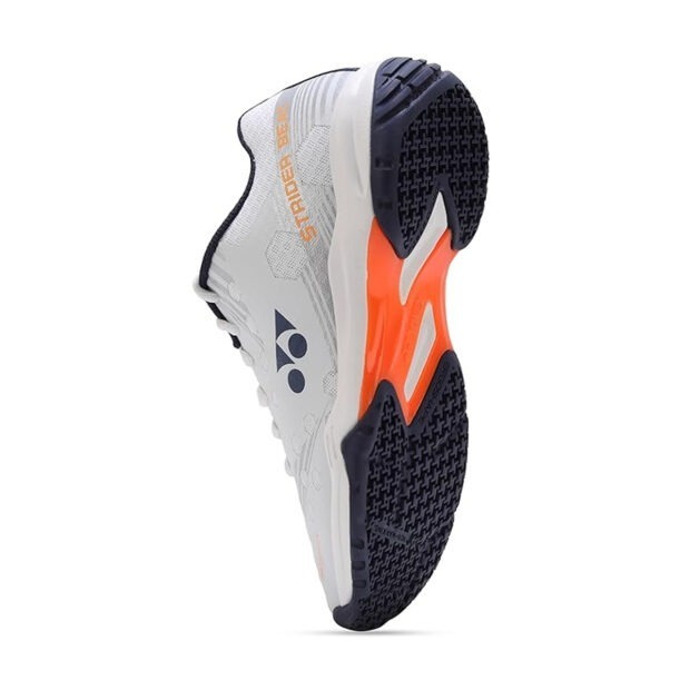 Yonex Power Cushion SHB Strider Beat Badminton Shoes (White/Orange) - Image 5