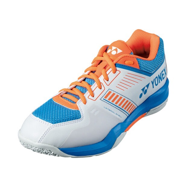 Yonex Power Cushion SHB Strider Flow Badminton Shoes (White/Sky Blue)