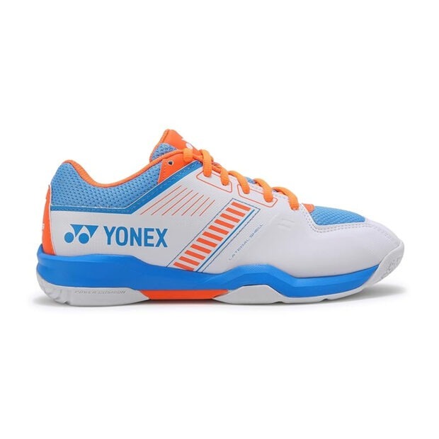 Yonex Power Cushion SHB Strider Flow Badminton Shoes (White/Sky Blue) - Image 3