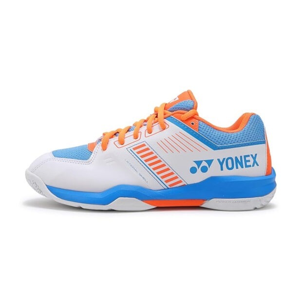 Yonex Power Cushion SHB Strider Flow Badminton Shoes (White/Sky Blue) - Image 2