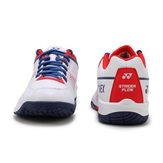 Yonex Power Cushion SHB Strider Flow Wide Badminton Shoes (White/Red) - Image 4