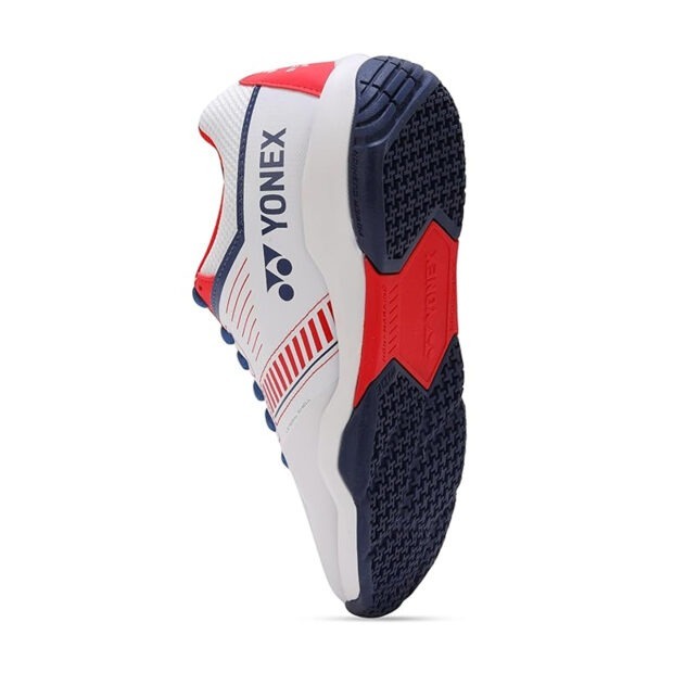 Yonex Power Cushion SHB Strider Flow Wide Badminton Shoes (White/Red) - Image 5