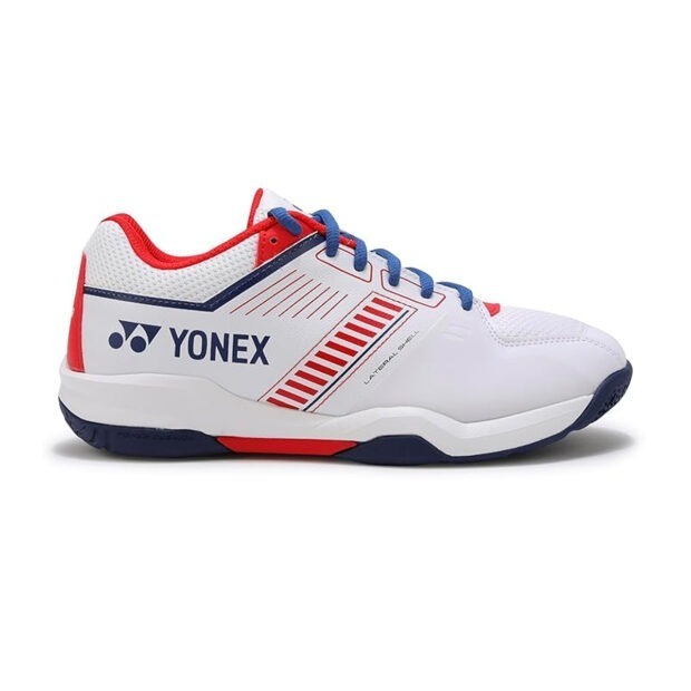 Yonex Power Cushion SHB Strider Flow Wide Badminton Shoes (White/Red) - Image 3