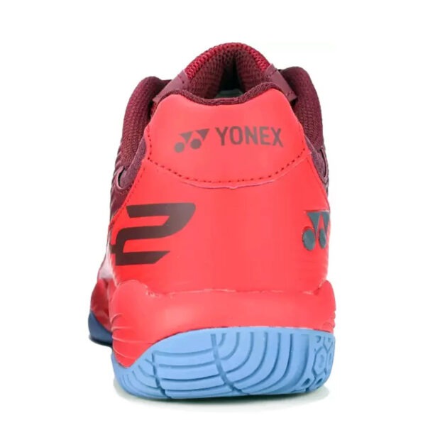 Yonex Tour Skill 2 Badminton Shoes (Cabernet/Flame Scarlet/Mountain Spring) - Image 4