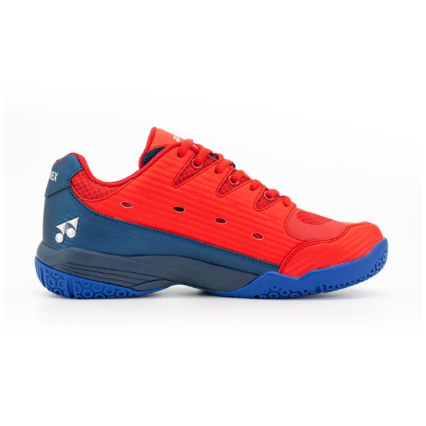 Yonex Tour Skill 2 Badminton Shoes (Poppy Red/Cobalt) - Image 2