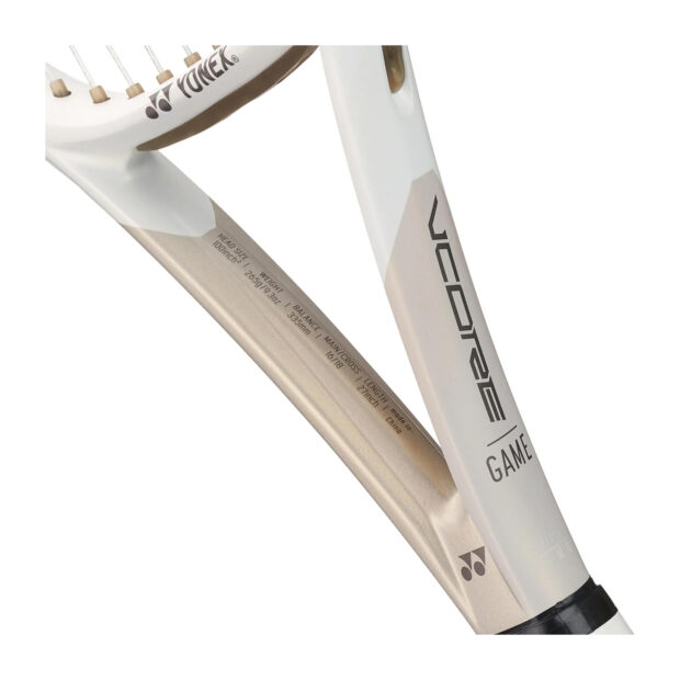 Yonex Vcore Game Tennis Racquet (Sand Beige) - Image 7