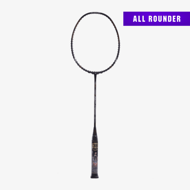 Apacs Finapi 232 Unstrung Badminton Racket (Black)