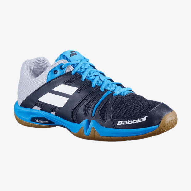 Babolat Shadow Team Badminton Shoes (Black/Blue) - Image 3