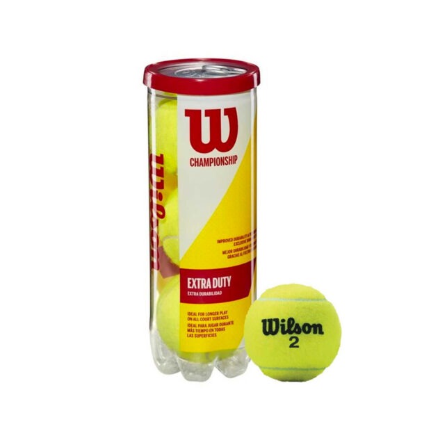 Wilson Championship Tennis Ball Can (12 Balls) - Image 2