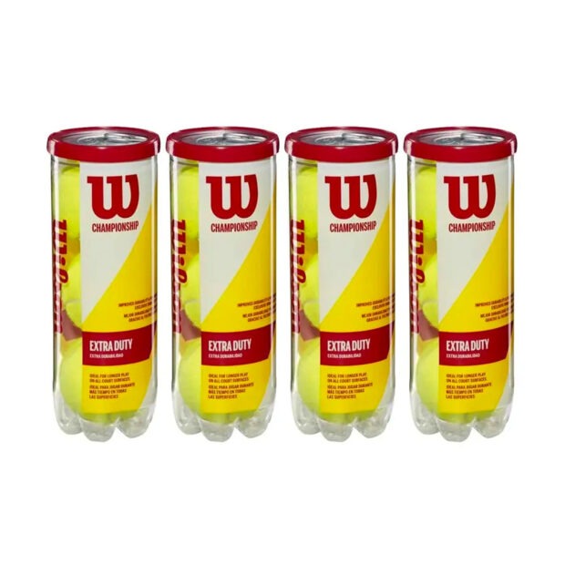 Wilson Championship Tennis Ball Can (12 Balls)