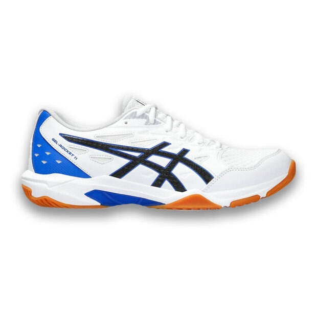 Asics Gel Rocket 11 (White) Badminton Shoes