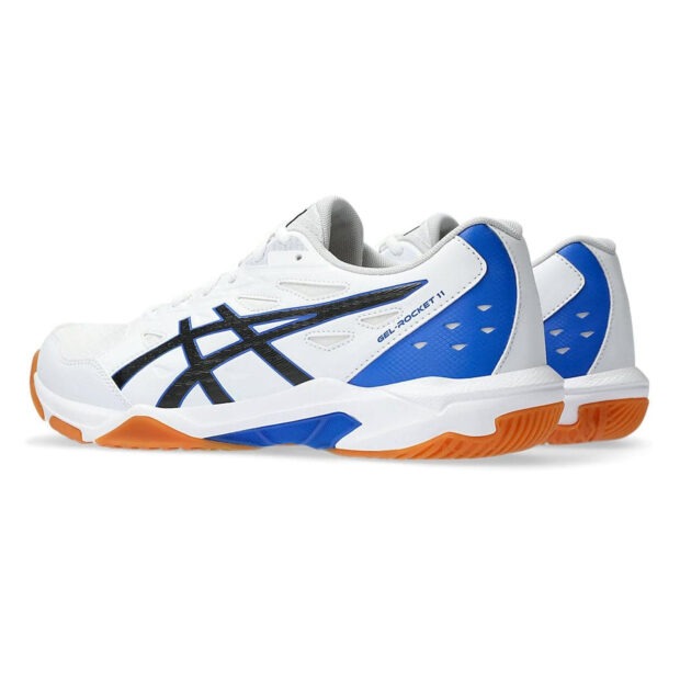 Asics Gel Rocket 11 (White) Badminton Shoes - Image 2