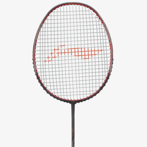 Li-Ning Ignite 7 Badminton Racket (Dark Grey/ Red) - Image 3