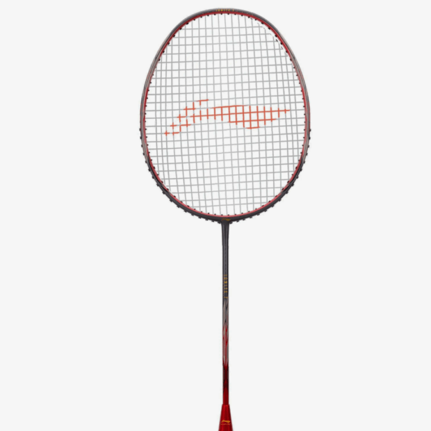 Li-Ning Ignite 7 Badminton Racket (Dark Grey/ Red) - Image 4