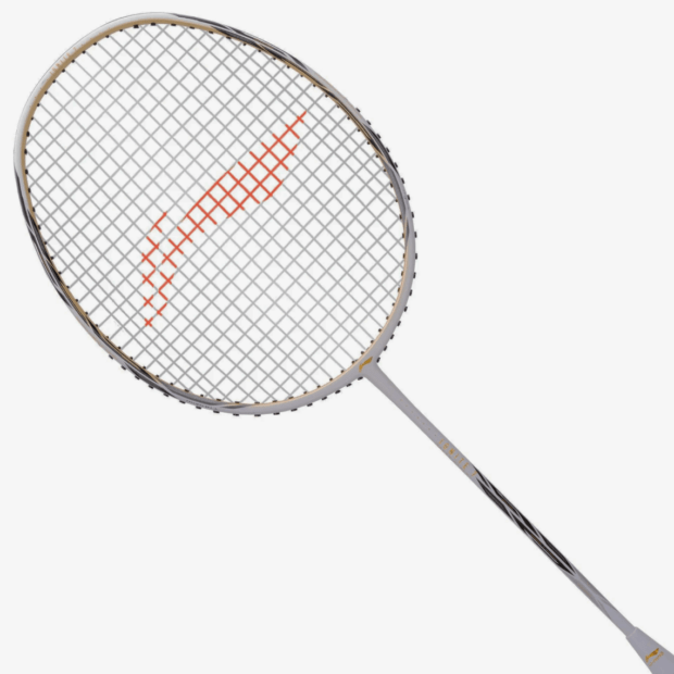 Li-Ning Ignite 7 Badminton Racket (White/ Black) - Image 2