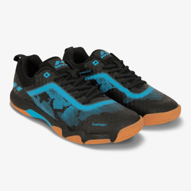 Nivia Powerstrike 3.0 Badminton Shoes for Men (Black) - Image 3