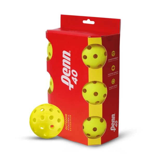 PENN 40 Outdoor Pickleballs (Pack of 48) - Image 2