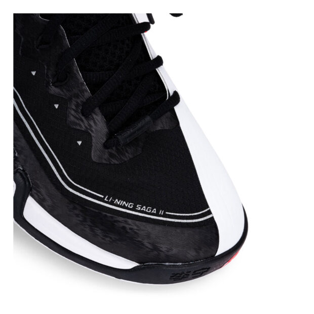 Li-Ning Saga II Pro Badminton Shoes (Black/White) - Image 3