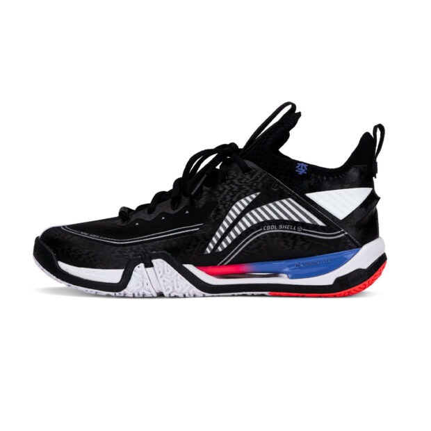 Li-Ning Saga II Pro Badminton Shoes (Black/White)