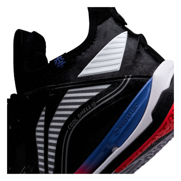 Li-Ning Saga II Pro Badminton Shoes (Black/White) - Image 5