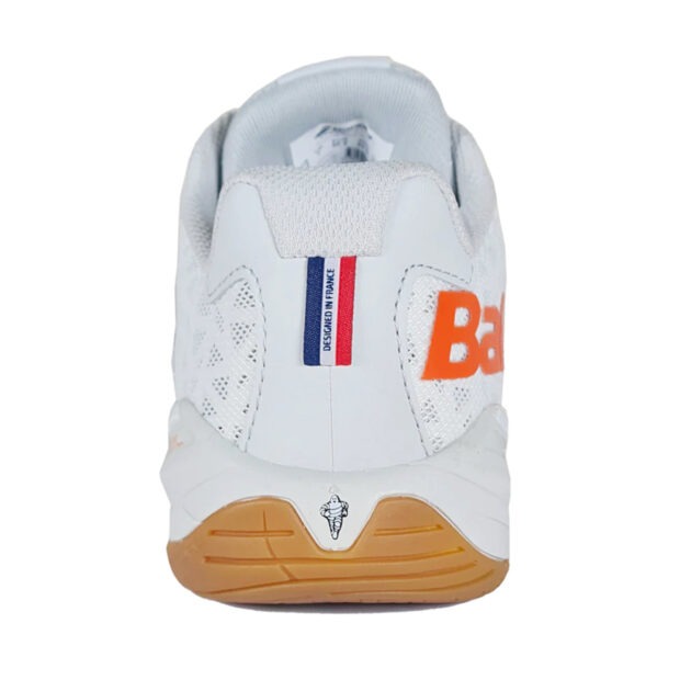 Babolat Shadow Tour 4 Badminton Shoes (White/Light Grey) - Image 3