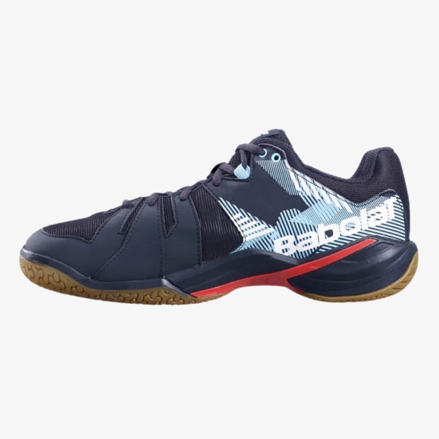 Babolat Shadow Spirit Badminton Shoes (Black/Tomato Red) - Image 2