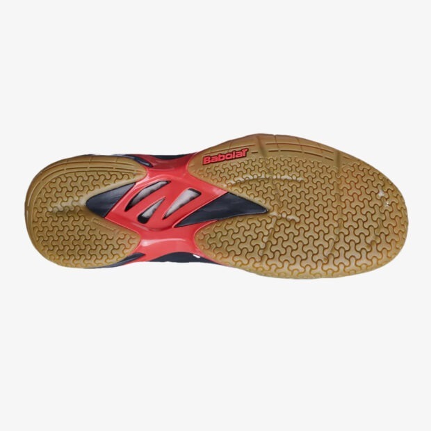 Babolat Shadow Spirit Badminton Shoes (Black/Tomato Red) - Image 5