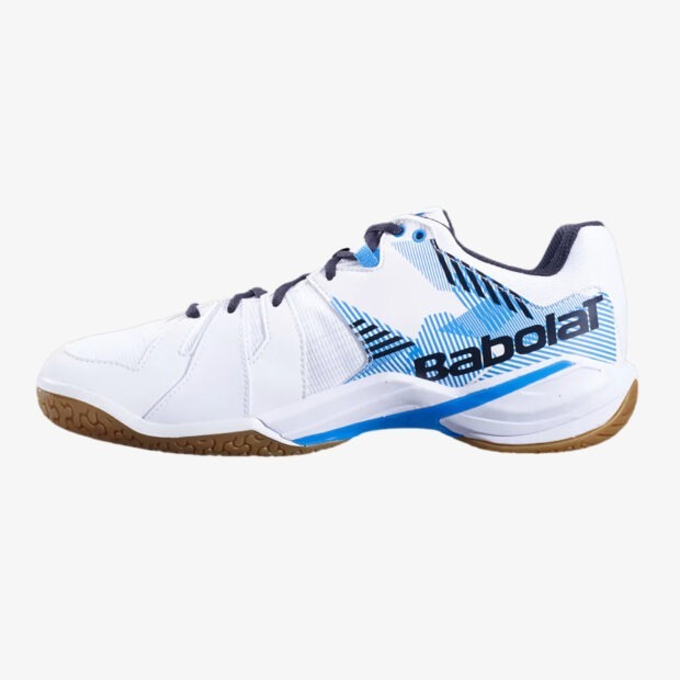 Babolat Shadow Spirit Badminton Shoes (White/Black) - Image 2