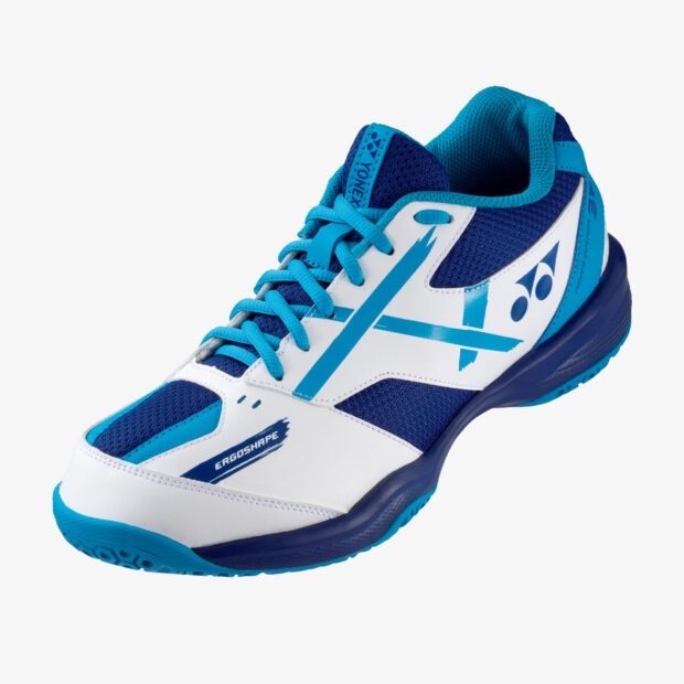 YONEX Power Cushion SHB 39 Badminton Shoes (White/Blue)