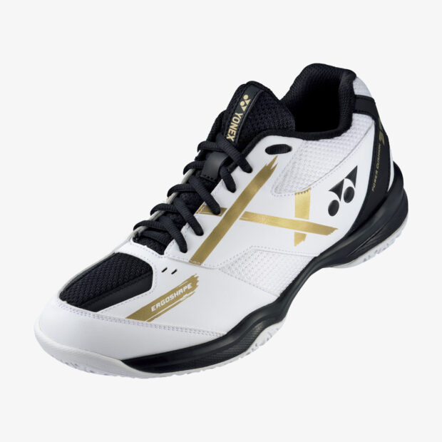 YONEX Power Cushion SHB 39 Badminton Shoes (White/Gold)