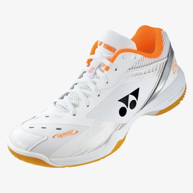 YONEX Power Cushion SHB 65 Z3 Wide (White Orange) Badminton Shoes