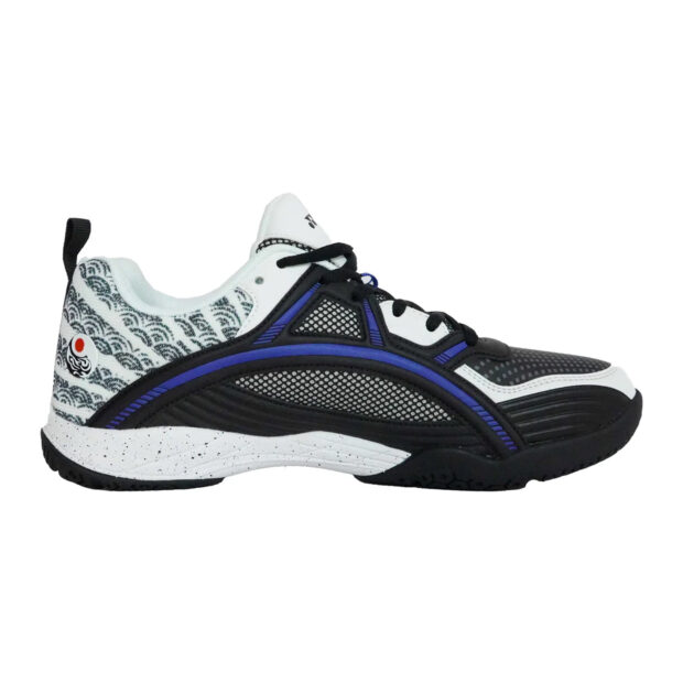 YONEX Tokyo Ultima Badminton Shoes for Men (White/Black/Ultramarine) - Image 2