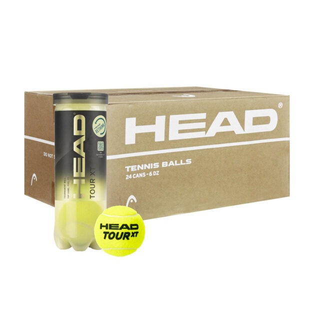 Head Tour XT Tennis Ball Cans (72 Balls)