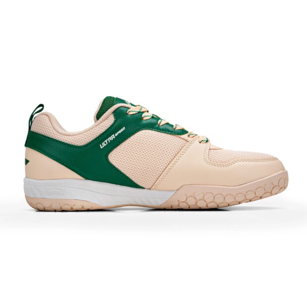 Li-Ning Ultra Speed Badminton Shoes (Novelle Peach/Green) - Image 2