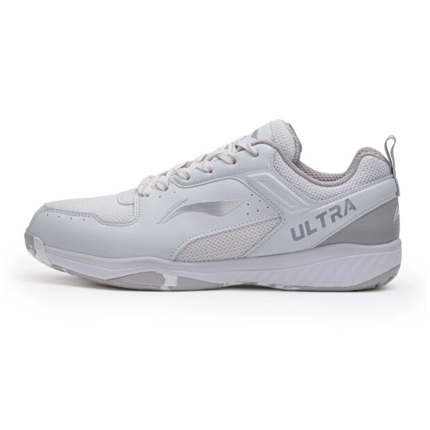 Li-Ning Ultra Speed Badminton Shoes (White/Grey)