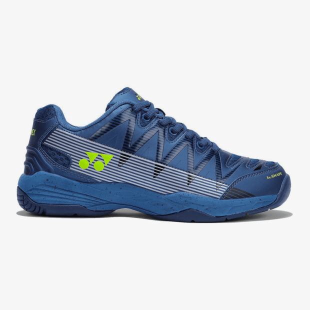 YONEX Dominant Badminton Shoes (Blue/ Silver/ Volt)