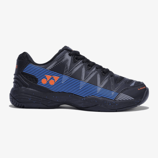 YONEX Dominant Badminton Shoes (Black/ Blue/ Orange) - Image 3