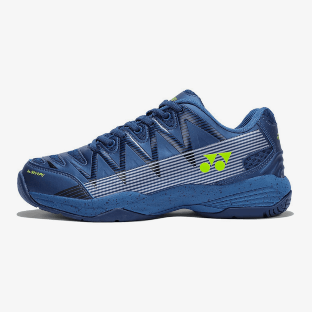 YONEX Dominant Badminton Shoes (Blue/ Silver/ Volt) - Image 7