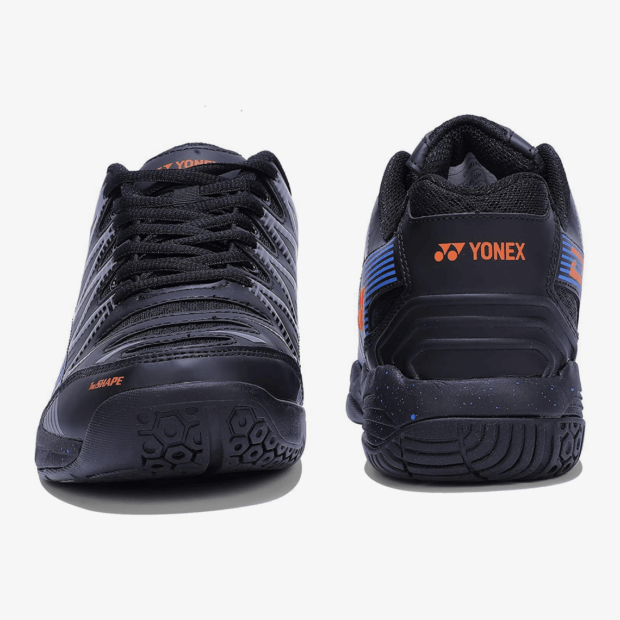 YONEX Dominant Badminton Shoes (Black/ Blue/ Orange) - Image 7