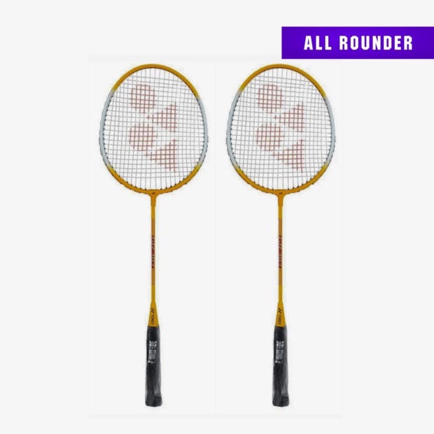 YONEX GR303 Badminton Racket (Set of 2) Yellow