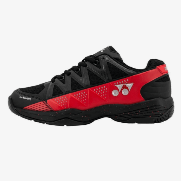 YONEX Skill Badminton Shoes (Black/ Blue Berry) - Image 2