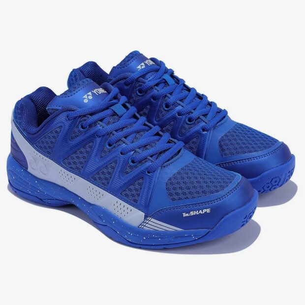 YONEX Skill Badminton Shoes (Hyper Blue/ White) - Image 3