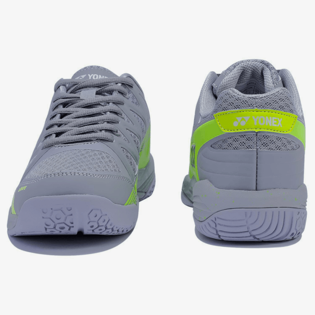 YONEX Skill Badminton Shoes (Space Grey/ Neon Volt) - Image 6