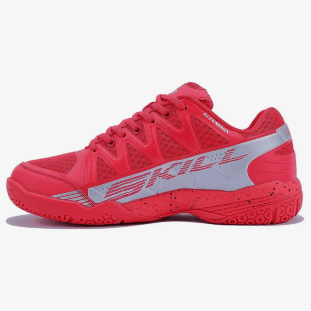 YONEX Skill Badminton Shoes (Red/ Silver)