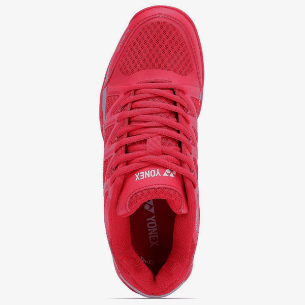 YONEX Skill Badminton Shoes (Red/ Silver) - Image 7