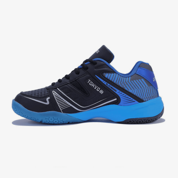 YONEX Tokyo 3 Badminton Shoes for Men (Black/Blue) - Image 2